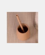 Set de paie din silicon - Ada - Brown Mix – Nuuroo - imagine 3