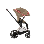 Parte Sport Carucior Priam Design Collaborations One Love + Cadru Carucior pentru Copii Priam Rosegold Cybex Platinum - imagine 5