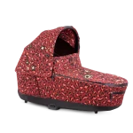 Landou PRIAM Lux Rosenrot Red | dark red + Cadru Carucior pentru Copii Priam Rosegold Cybex Platinum - imagine 3