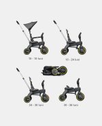 Tricicleta Doona Liki Trike s1 - Grey Hound - imagine 7