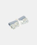 Muselină din bumbac - set 2 bucăți - Forest Adventure / Denim Blue - Little Dutch