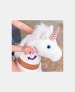 Ponei unicorn ride-on cu mecanism de mișcare și sunete -  3-5 ani - imagine 3