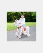 Ponei unicorn ride-on cu mecanism de mișcare și sunete -  3-5 ani - imagine 6