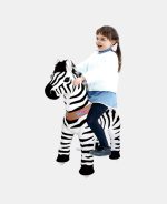 Zebra Ride-On cu mecanism de mișcare - 3-5 ani - imagine 5