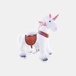 Ponei unicorn ride-on cu mecanism de mișcare și sunete -  4-8 ani