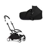 Stokke YOYO3 cadru alb și landou pentru căruciorul Babyzen YOYO² Black