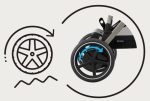 Cărucior pentru copii eGazelle S TPE Chocolate Brown Cybex Gold NEW2025 - imagine 12