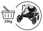 Cărucior pentru copii eGazelle S TPE Chocolate Brown Cybex Gold NEW2025 - imagine 15