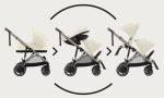 Cărucior pentru copii eGazelle S TPE Chocolate Brown Cybex Gold NEW2025 - imagine 14