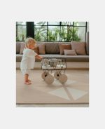 Covor Puzzle pentru Copii Kyte Mocha Toddlekind - imagine 5