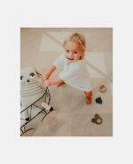 Covor Puzzle pentru Copii Kyte Mocha Toddlekind - imagine 7