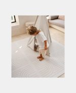 Covor Puzzle pentru Copii Linear Linen Toddlekind - imagine 4