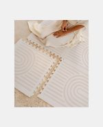 Covor Puzzle pentru Copii Linear Linen Toddlekind - imagine 5