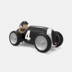 Baghera mașinuță Racing Car Black - imagine 2