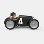Baghera mașinuță Racing Car Black - imagine 3