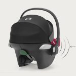 Scoică Auto pentru Copii Aton B2 i-Size Comfort Dynamic Red Cybex Silver - imagine 3