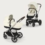 Cărucior pentru copii EOS LUX TPE Seashell Beige Cybex Gold - imagine 18