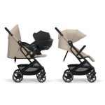 Cărucior pentru copii Beezy BLK Canvas White Cybex Gold - imagine 14
