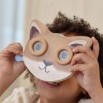 Dispozitiv din lemn cu discuri cu imagini in forma de vulpe – Forest Friends – Little Dutch - imagine 5