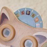 Dispozitiv din lemn cu discuri cu imagini in forma de vulpe – Forest Friends – Little Dutch - imagine 6