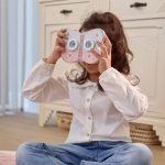 Dispozitiv din lemn cu discuri cu imagini in forma de fluture – Fairy Garden – Little Dutch - imagine 3
