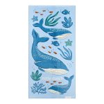 Prosop de plaja – Ocean World Blue – 60cm X 120 cm – Little Dutch